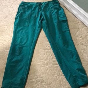 Hunter green scrubs